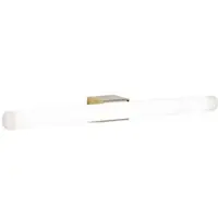 Orion LED-speillampe Visagist, feste av antikkmessing