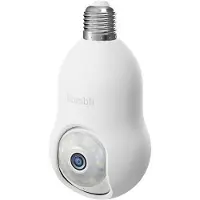 Hombli Bulb Cam 2K overvåkningskamera - 2560x1440 - E27