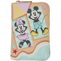 Loungefly Mickey &amp; Minnie Beach Fun Lommebok