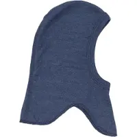 Engel Balaclava 1-lag - Ull/Silke - Navy - - 62/68 - Balaclava - enkel
