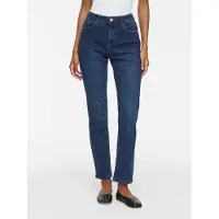 Vila Vialice Middels Høy Midje Straight Fit Jeans