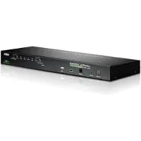 Aten KVM on the NET CS1708i - KVM-svitsj - 8 x KVM port(s) - 1 lokalbruker - 32 IP-brukere - stasjonær