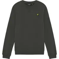 Lyle & Scott Collegegenser - Crew Neck - Gunmetal - - 15-16 år (170-176) - Collegegenser