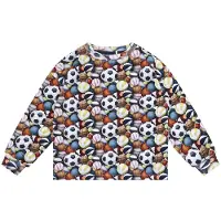 Minymo Genser - AOP - Måneskinn Blue - - 5 år (110) - Genser