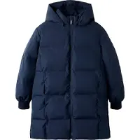 Name It Kids Polstret Jakke - NkfMusk - Navy Blazer - - 7 år (122) - Dunjakke