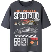 Name it T-skjorte - NkmSiddi - Hotwheels - Ombre Blue - - 9-10 år (134-140) - T-skjorte