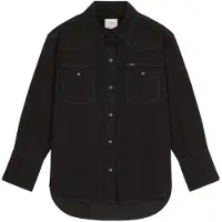 Lee Essential Western Denim Relaxed Fit Skjorte Med Lange Ermer