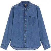 Lee 112386366 Denim Regular Fit Skjorte Med Lange Ermer