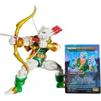 Hasbro Magic The Gathering Marvel-legender Man-wolf-figur Med Eksklusivt Foliekort Engelsk 15 Cm