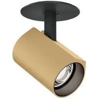Wever & Ducre LED innfelt spot Ceno 1.0 beige/svart 927 Blattf
