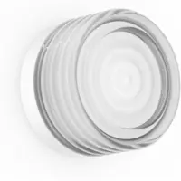 Wever & Ducre LED-vegglampe Hajo hvit/klar, faset 2700K