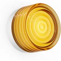 Wever & Ducre LED-vegglampe Hajo hvit/ravfarget, farvetemperatur 2 700 K