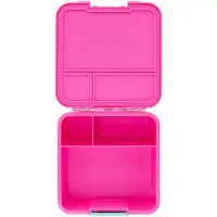 Montiico Matboks m. 3 rom - Bento Tre - 1 L - Unicorn Magi - - OneSize - Matboks