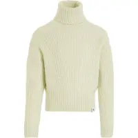 Calvin Klein Genser - Beskåret - Strikk - Kanarifugl Green - - 16 år (176) - Genser