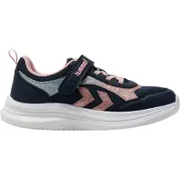 Hummel Sko - Glow - Black Iris/Rosa - - 35 - Sko