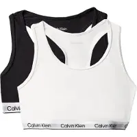 Calvin Klein Topper - 2-pack - Black/Bright White - - 8-10 år (128-140) - Undertøy