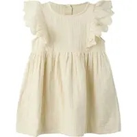 Name it Kjole - NmfJulita - Mandelmelk - - 7 år (122) - Kjole