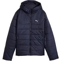 Puma Essentials Hooded Padded Jacket Youth, Clothing, New Navy, 15-16Y