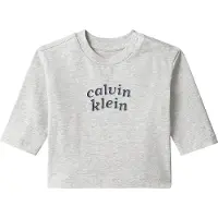 Calvin Klein Jeans Genser - Platina Heather - - 1 år (80) - Genser