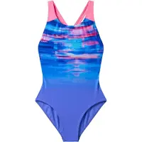 Speedo Badedrakt - Splashback - Måneskinn Lavender/Hope - - 11-12 år (146-152) - Badetøy