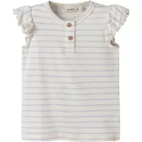 Lil´ Atelier Lil' Atelier T-skjorte - NmfGeo - Coconut Melk/Naturell Air - - 6 år (116) - T-skjorte