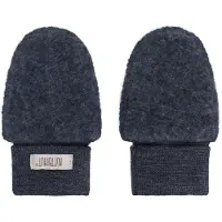 Huttelihut Votter - Ullfleece - Ombre Blue Melert - - 62/68 - Votter