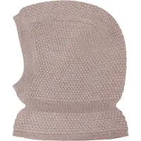 CeLaVi Balaclava - 1-lag - Ull - Mocha Marengsmelert - - 48 cm - Balaclava - enkel