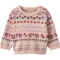 Wheat Genser - Strikk - Micmac - DIM Rose - - 2 år (92) - Genser