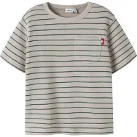 Name It Kids T-skjorte - NkmHakan - Chateau Gray - - 7-8 år (122-128) - T-skjorte