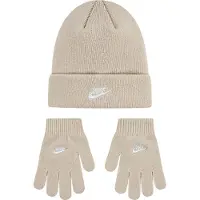 Nike Lue/Hansker - Strikk - Sanddrift - - 8-16 år - Lue