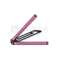 Glidr Moab X Meridian balisong trainer, Flamingo Pink