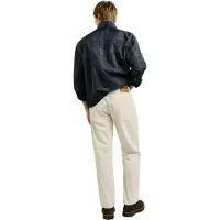 Pepe Jeans for man. PM2100121 Off-White Cash Corduroy Trousers (32), Casual, Cotton