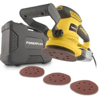 Powerplus Slipemaskin 450w 6 Stykker