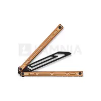 Glidr Moab X Meridian balisong trainer, Desert Orange