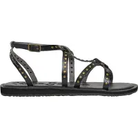 Pepe Jeans for woman. PLS700017 Rio Stud Sandals black (38), Flat, Buckle, Casual