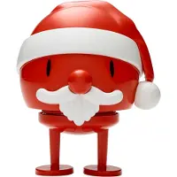 Hoptimist Medium+ Santa Claus Bumble - 10 cm - Rød - - OneSize - Pyntefigur