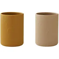 Liewood Kopper - 2-pack - Ethan - Golden Caramel/Havre Mix - - OneSize - Kopp
