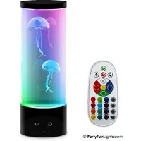 Partyfunlights Gople lampe med fjernbetjening H: 30cm