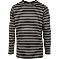 Urban Classics Regular Stripe Langarmet T-skjorte