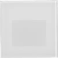 Brumberg Wall Kit68 downlight flat, kantet, hvit