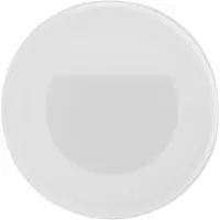 Brumberg Wall Kit68 lampe flat rund hvit