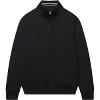 Superdry Essential Serif Logo Halv Glidelås Genser