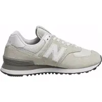 New Balance for woman. WL574V3 Leather Sneakers 574 Core beige (37.5), Flat, Laces, Casual