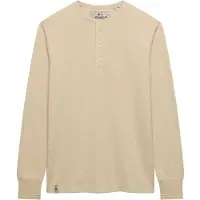 Superdry Mini Slub Waffle Grandad Genser