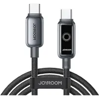 JOYROOM S-A55 StarFlight-kabel 100 W USB-C – USB-C 1,2 m – Svart