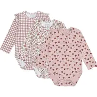 Hust and Claire Bodyer I/e - 3-pack - HCBella Little Check - Ado - - 62 - Langermet Body