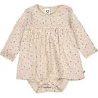 Müsli Kjolebody I/e - Aster - Oak/Nostalgi Rose/Beige - - 1 år (80) - Langermet Body