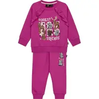 Lego Wear Duplo Joggedress - LwSanyu - Rosa m. Dyr - - 1½ år (86) - Joggedress