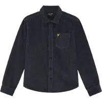 Lyle & Scott Skjorte - Fløyel - Dark Navy - - 12-13 år (152-158) - Skjorte