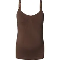 Noppies Amming-Topp - Rib - Evi Seamless - Kaffebønne - - XLXXL - Singlet